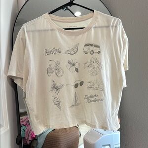 American Eagle cropped shirt